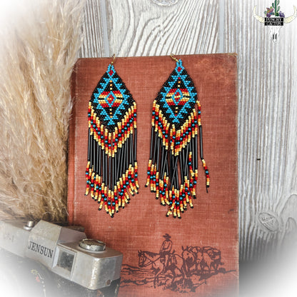 Come Home Late Beaded Earrings