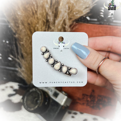 z-Western Ear Crawler - White