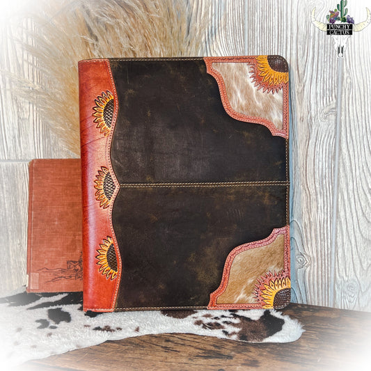 z-Sunflower Leather Professional Binder