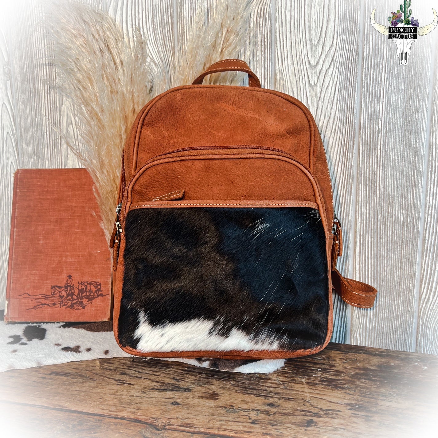 Western Backpack Purse Punchy Cactus Western Boutique Punchy