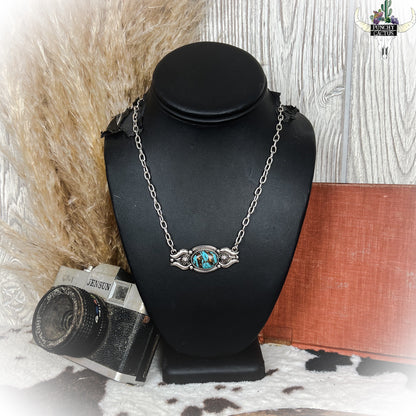 Western Stone Bar Necklace