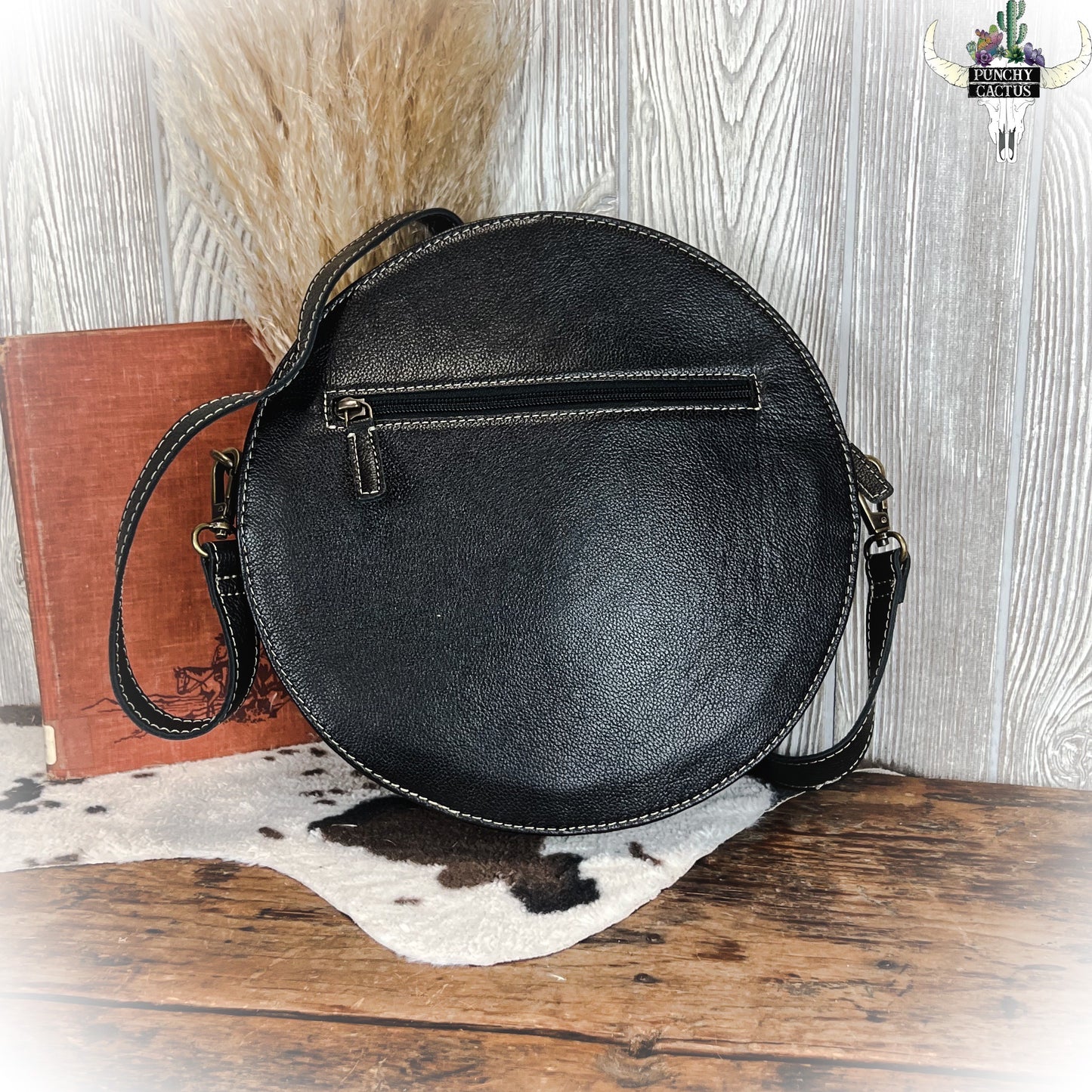 z-Flax Blossom Canteen Purse