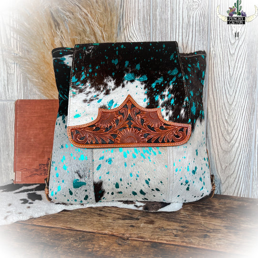 z-Abundance Cowhide Backpack