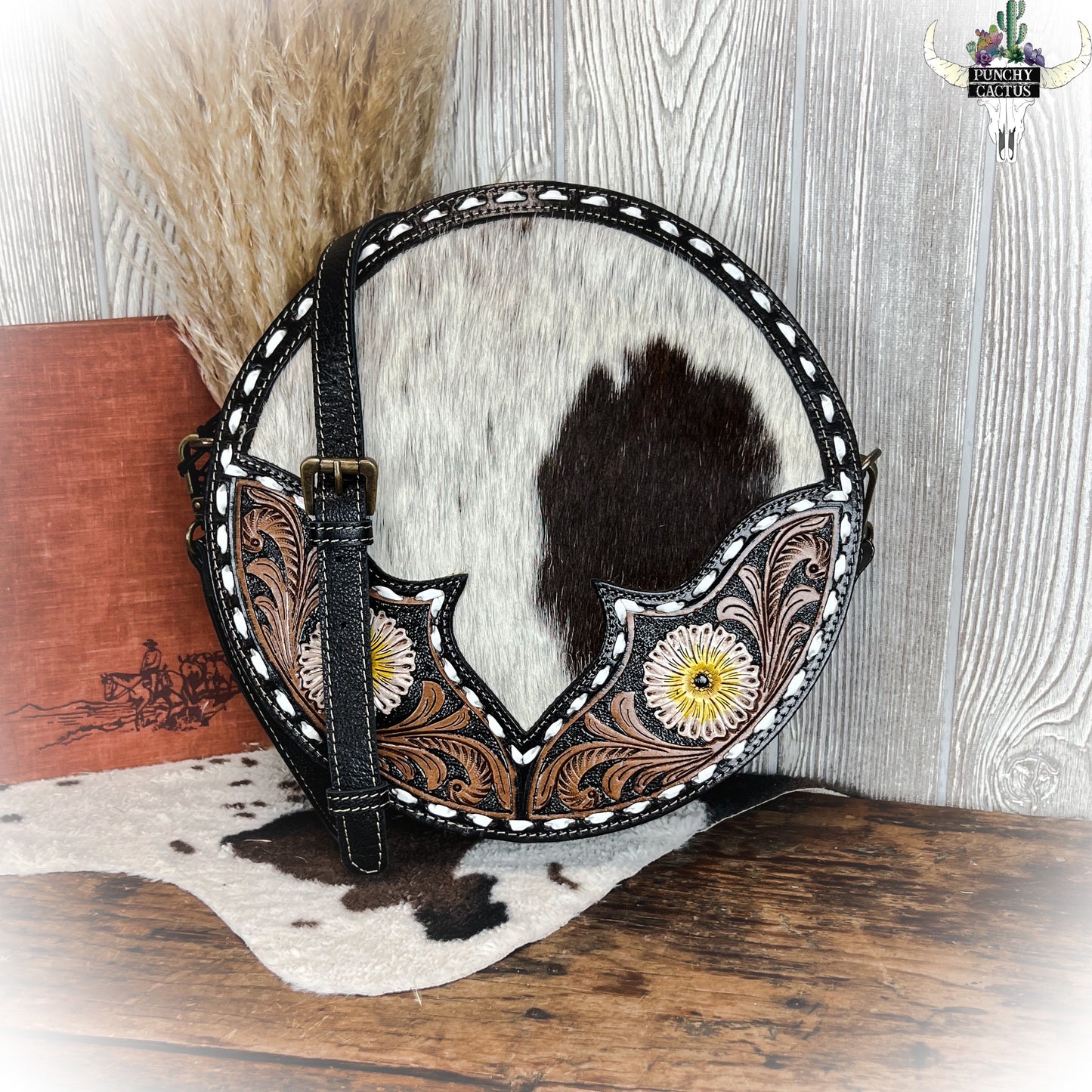 z-Flax Blossom Canteen Purse