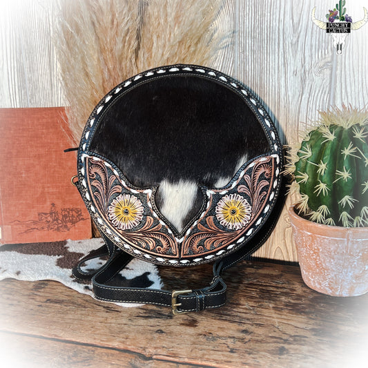 z-Flax Blossom Canteen Purse