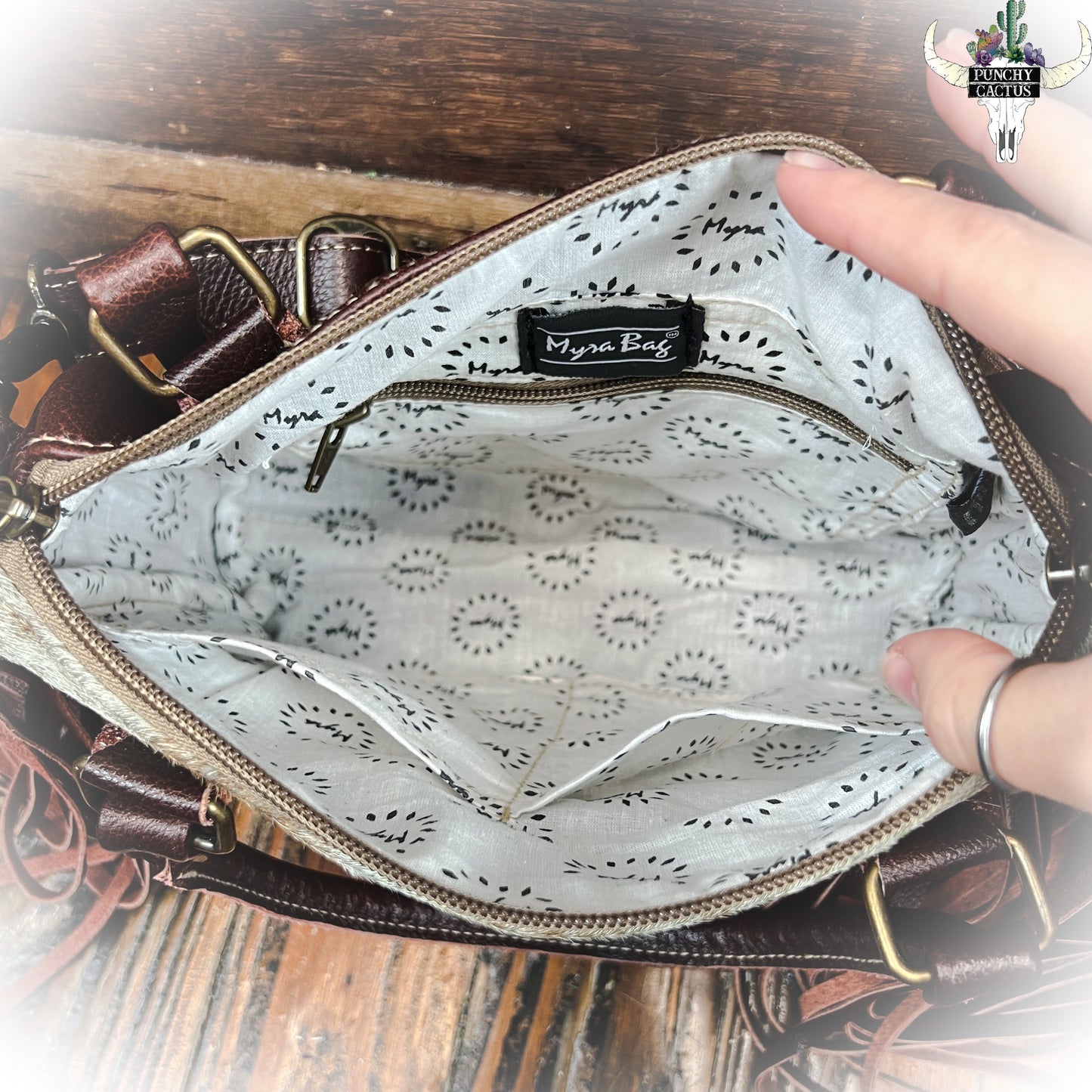 Brown Freckles Concealed Carry Purse