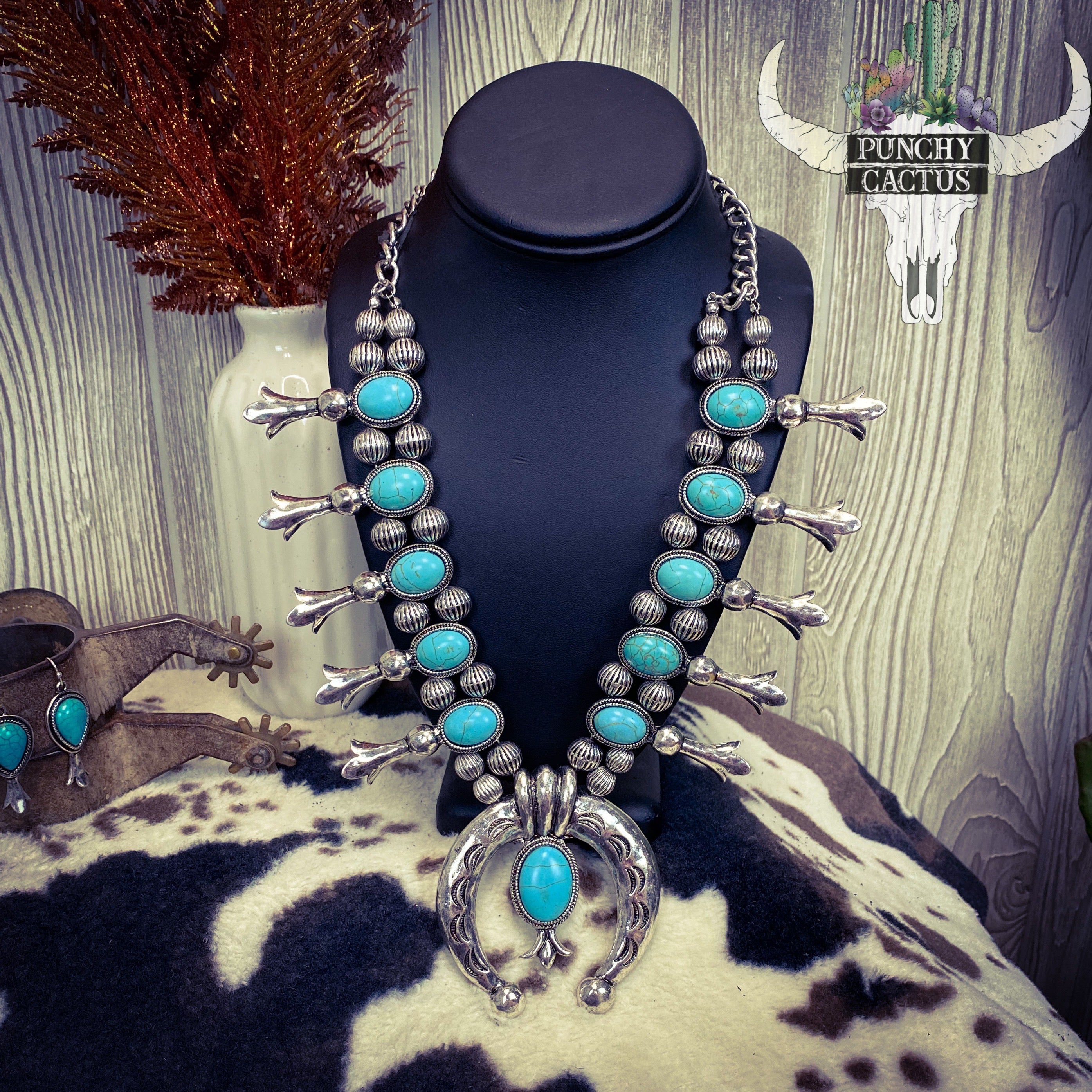LTJ Squash Blossom Necklace – Love Tokens Jewelry